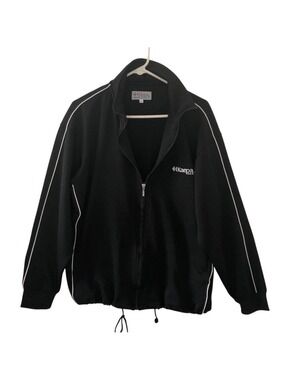 Kaepa Athletics USA Men's Black Performance Track Style Jacket Size LL